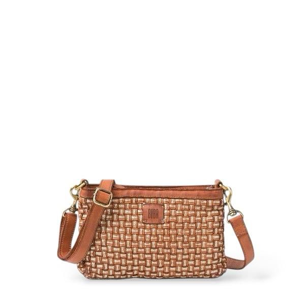 Borsa mini tracolla Kansas cuoio BIBA