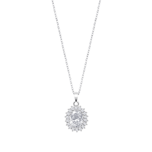 Necklace LP3459 colorless LOTUS Silver