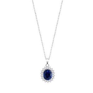 Necklace LP3459 blue LOTUS Silver