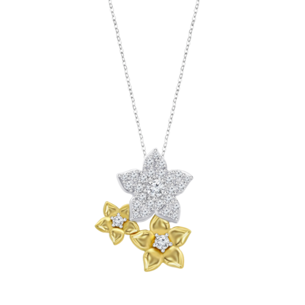 Necklace LP3836 gold LOTUS Silver
