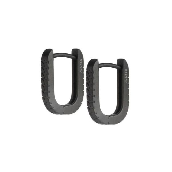 Plot earrings black Marlù Gioielli