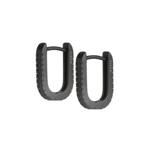 Plot earrings black Marlù Gioielli