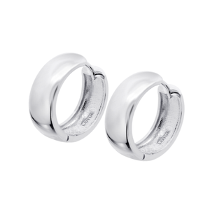 1. LP3775 earrings silver gray
