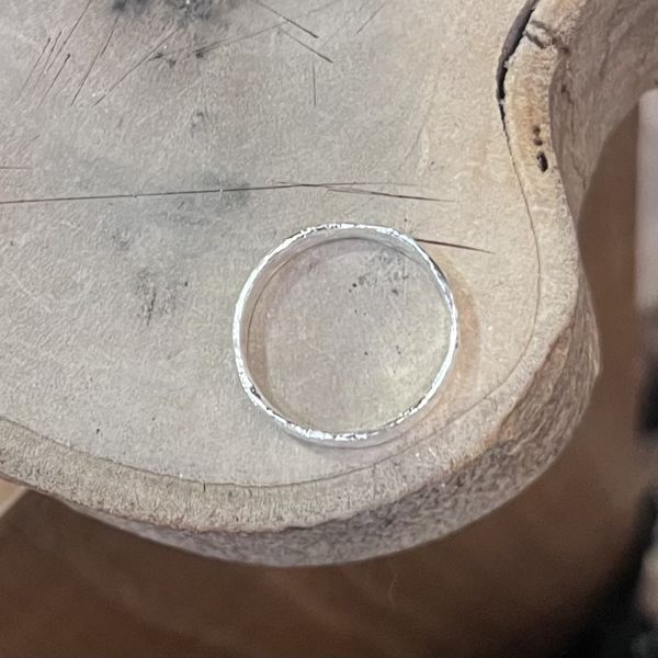 2. Anello tag grigio argento BRASS Workshop 25an29
