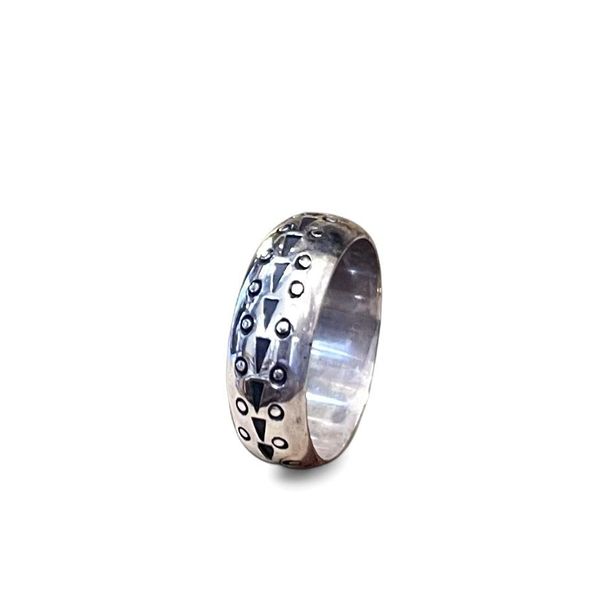 1. Sign Ring Silver gray BRASS Workshop 25an31