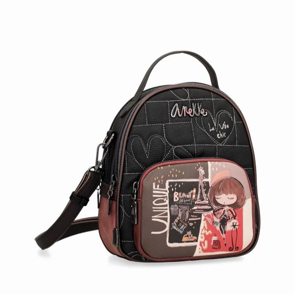 Zaino piccolo Anekke Mademoiselle bordeaux Anekke