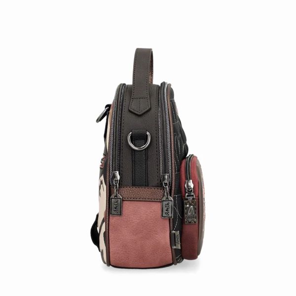 3. Anekke Mademoiselle Small Backpack Bordeaux Anekke 41805-250
