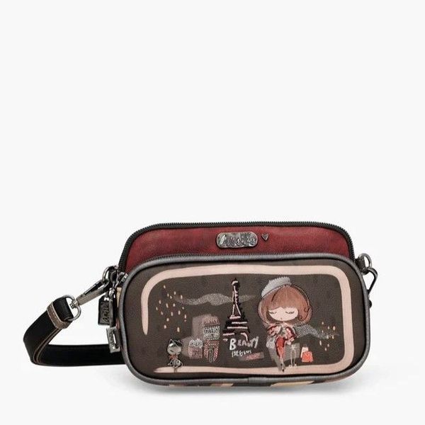 5. Borsa tasca Anekke Mademoiselle bordeaux Anekke 41803-445