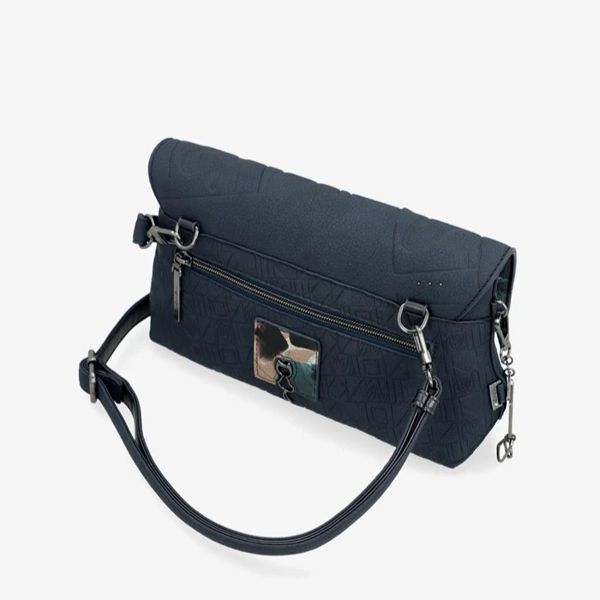 2. Evolution flap shoulder bag blue Anekke 41773-531