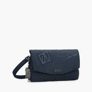 Evolution flap shoulder bag blue Anekke