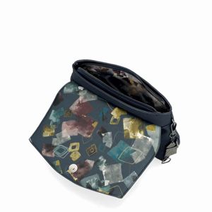 3. Evolution flap shoulder bag blue