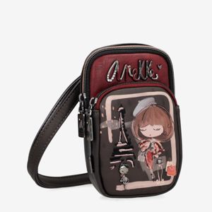 Anekk Mademoiselle Mini Shoulder Bag with Pocket bordeaux Anekke