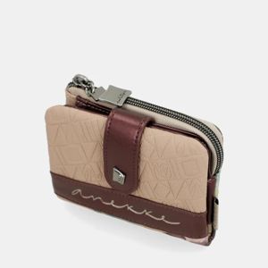 4. Portafogli flessibile RFID Evolution beige