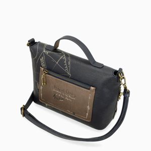 1. Borsa tracolla con patta Anekke Studio blu