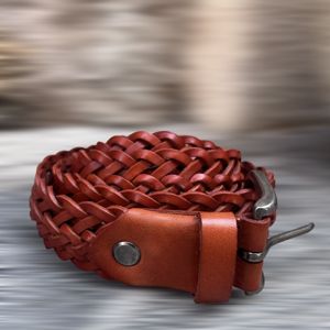 2. Cintura intrecciata 2,8 cm Arancione