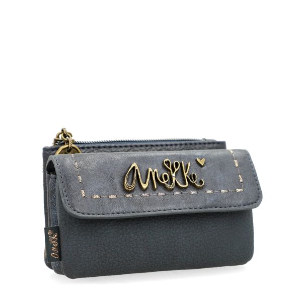 3. Boutique Flap Coin Purse blue Anekke 41859-025