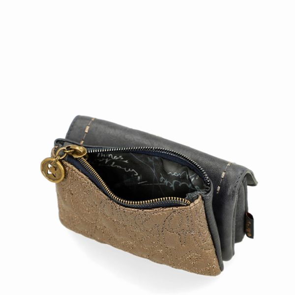 6. Boutique Flap Coin Purse blue Anekke 41859-025