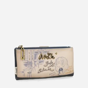 Portafogli flessibile RFID Studio blu Anekke