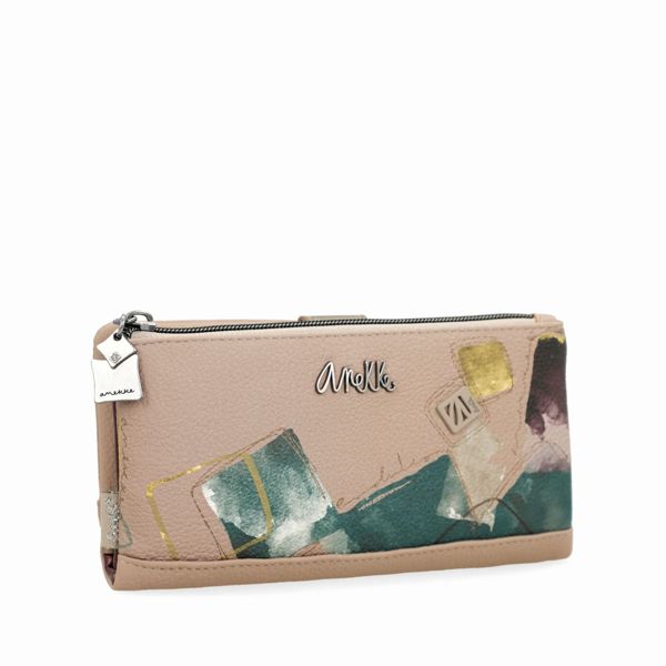 5. Anekke Evolution Flexible Wallet beige Anekke 41779-906