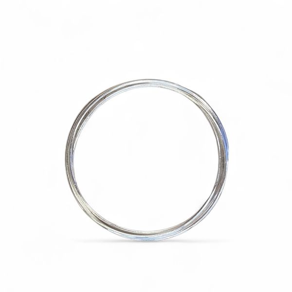 3. Bracciale rigido tris grigio argento BRASS Workshop 25br20