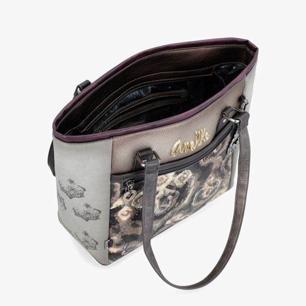 4. Borsa shopping Manifesto tortora Anekke 41712-364