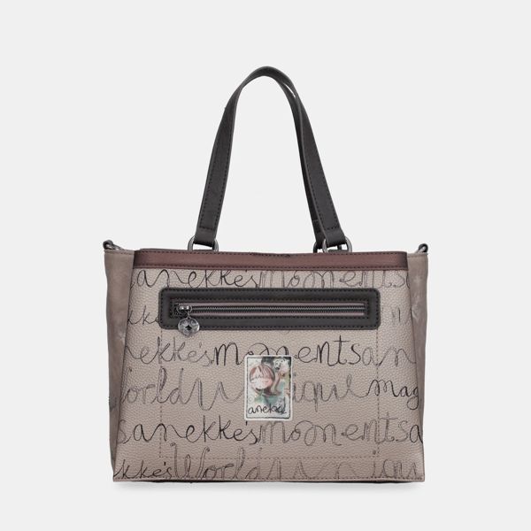 3. Anekke Manifesto Shoulder Bag brown Anekke 41711-224