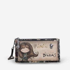 Portafogli a mano Real marrone Anekke