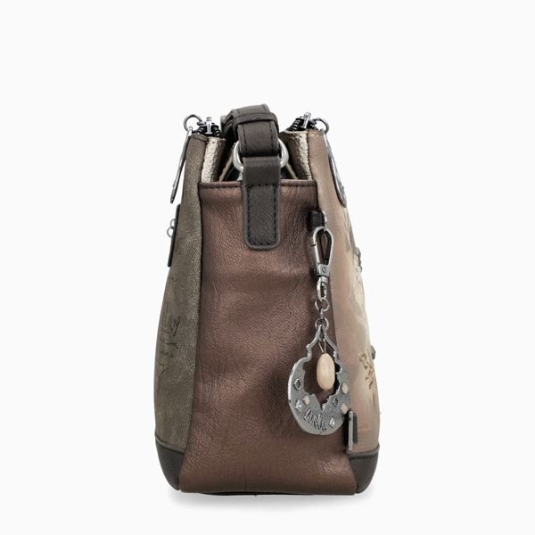 1. Borsa 3 scomparti Real marrone Anekke 41703-184