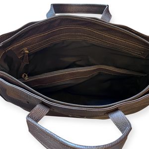 2. Briefcase Dark brown