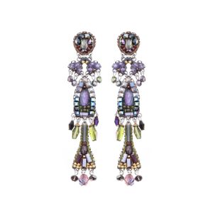 Silent Shadows Set, Glimpse Earrings purple AyalaBar