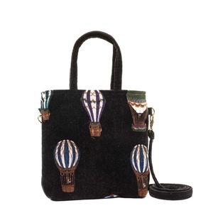 Baby balloon bag Black BRASS Workshop