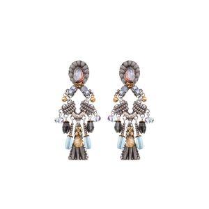 Shivering Moonlight Set, Snowglow Earrings grey AyalaBar