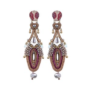 1. Orecchini Navia, Berry Blush Set viola