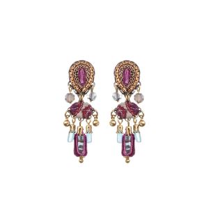 Berry Blush Set, Nacria Earrings purple AyalaBar