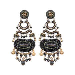 Orecchini Lanore, Gilded Black Set nero AyalaBar