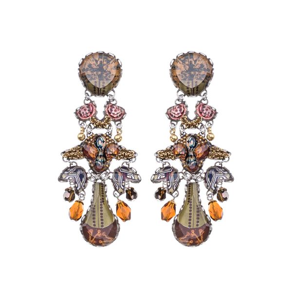 1. Golden Dunes Set, Kvaari Earrings orange AyalaBar r2335