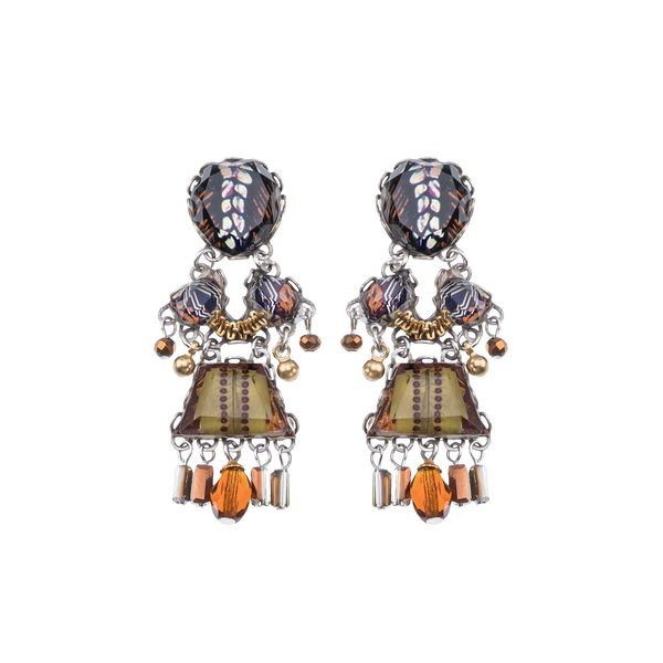 1. Golden Dunes Set, Noctira Earrings orange AyalaBar r2337
