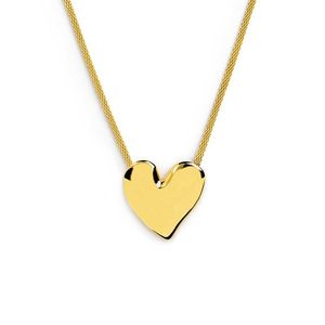 Irregular heart necklace gold Marlù Gioielli