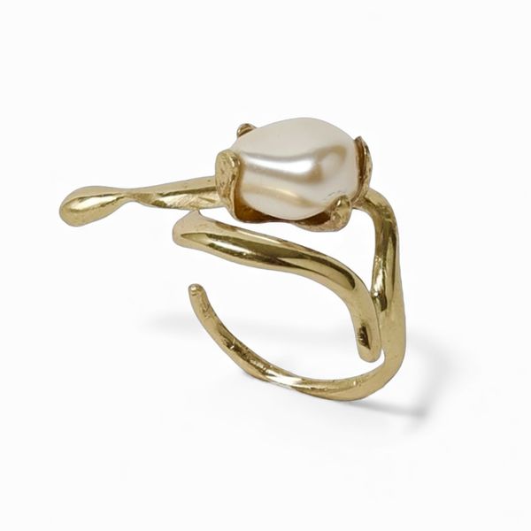 Anello Swirl oro KALLIOPE Handmade Jewelry
