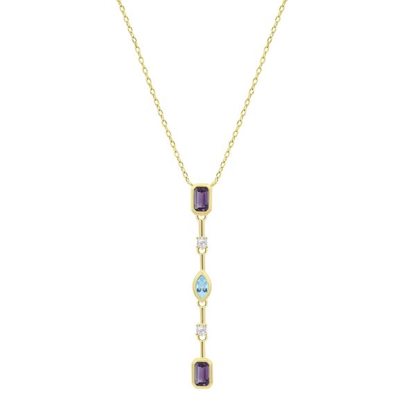 Necklace LP3882-1 gold LOTUS Silver