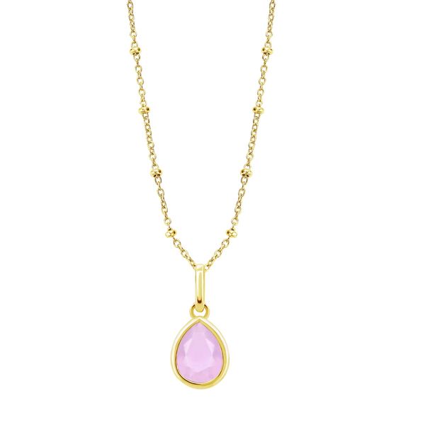 1. Necklace LP3563-1/5 pink LOTUS Silver lp3563-1/5