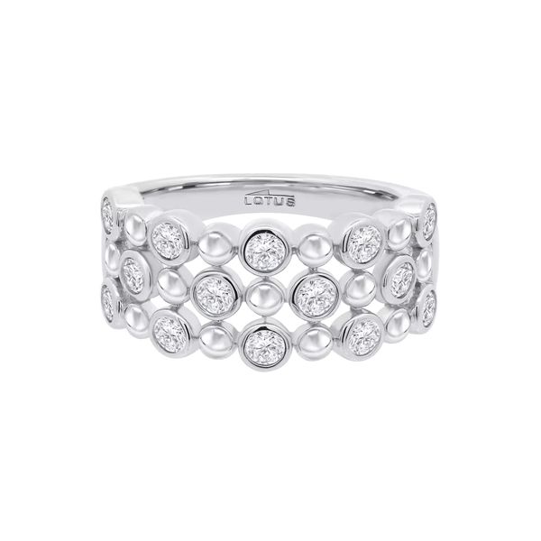 2. Ring LP3879-3 silver gray LOTUS Silver lp3879-3