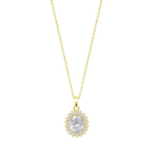 Necklace LP3459-1/7 gold LOTUS Silver