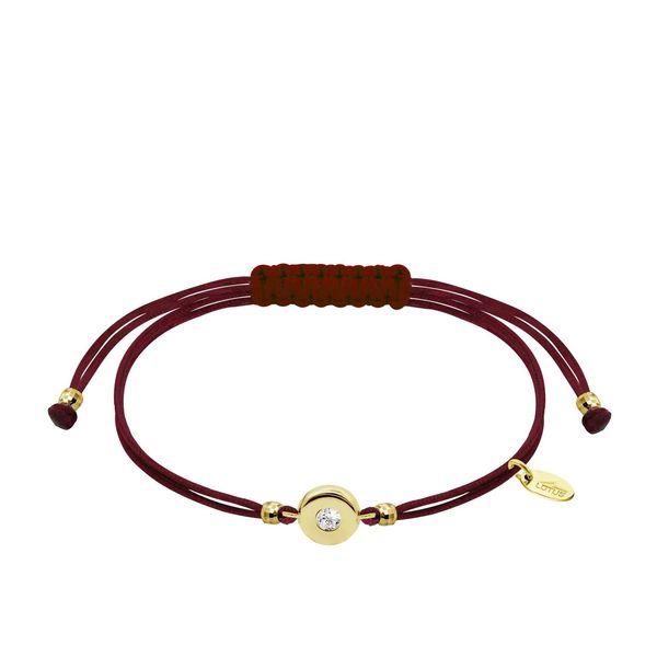 Bracelet LP3668-2/4 Bordeaux LOTUS Silver
