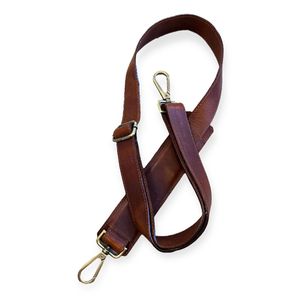 2. Shoulder strap with padding Brown