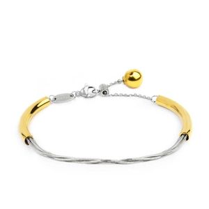 1. Bracciale catena multifilo oro