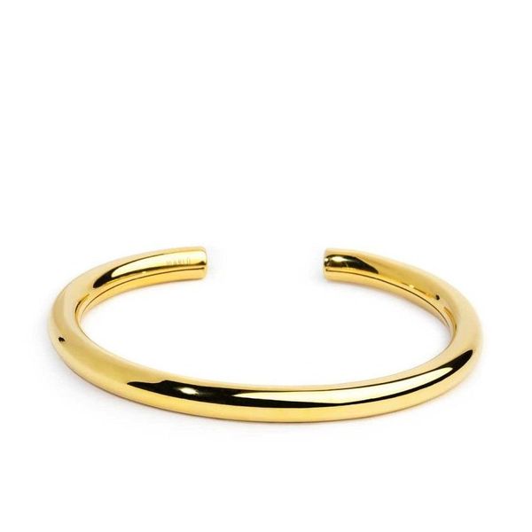 2. 6mm tubular rigid bracelet gold Marlù Gioielli 33br0075