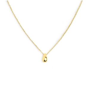 3. Drop chain necklace gold
