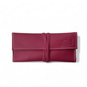 2. Porta tabacco con laccio Rosso