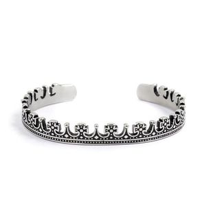 1. King Crown Bracelet steel gray
